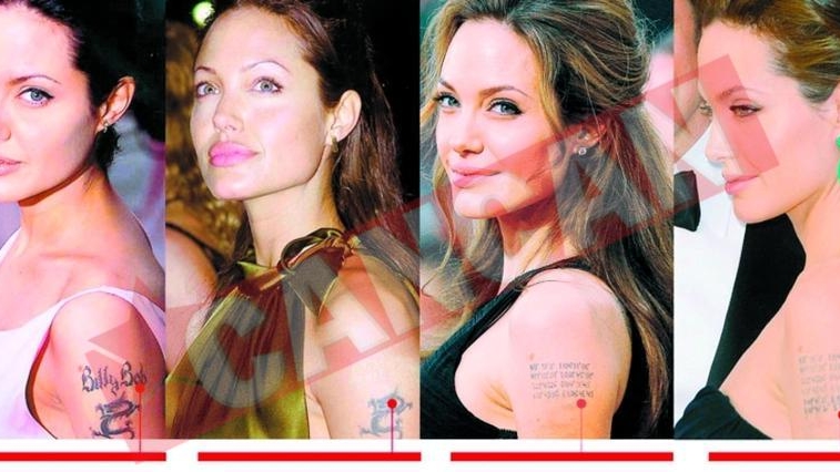 Ce te-ai mai tatuat, Angelina!