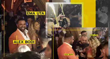 Alex Bodi și Ema Uta, chef faraonic la Breeze, cu “stive” de șampanii și artificii! Primul mega-party până la 4 dimineața, de când s-au împăcat