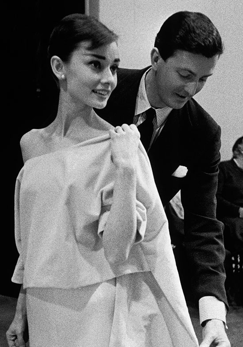 Hubert de Givenchy si Audrey Hepburn