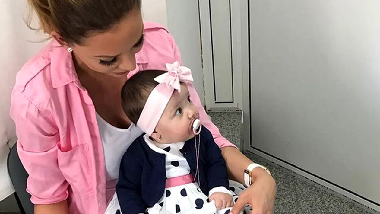 Bianca Drăguşanu a tras o sperietură zdravănă din cauza Sofiei care s-a îmbolnăvit: ”Ai murit cu copilul în braţe pe la uşa spitalelor” 