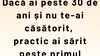 Bancul începutului de primăvară | Dacă ai peste 30 de ani și nu te-ai căsătorit…