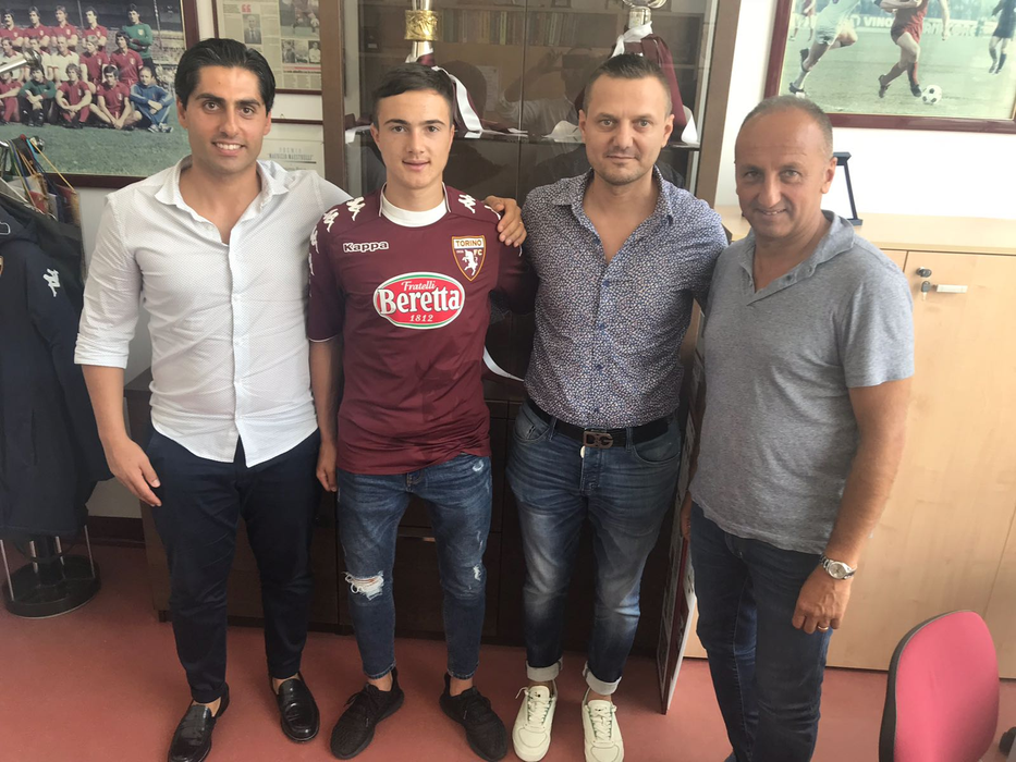 Ajutat de Mihai Trăistaru, Enrichi Finica a semnat cu FC Torino, din Serie A
