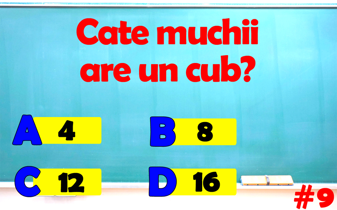 Testul IQ cu 10 întrebări foarte dificile | Prima: Ce număr urmează în seria 1, 2, 2, 4, 4, 6, 8, 8, 16?