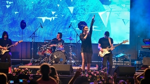 Andra şi finul ei, What's Up, au urcat pe aceeaşi scenă la Sibiu. La final, cântăreaţa l-a sunat pe Măruţă şi i-a spus...