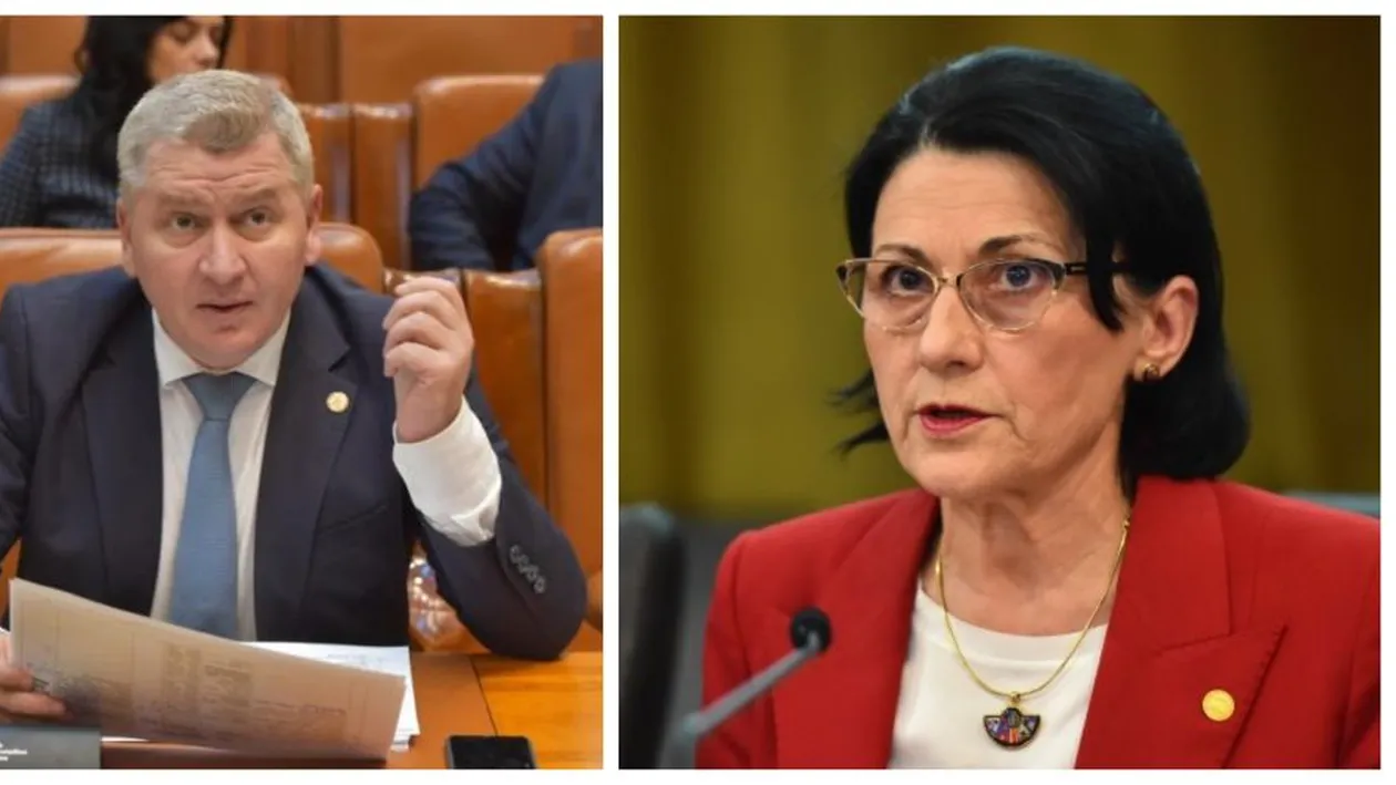 Florin Roman și Ecaterina Andronescu au făcut circ în direct la TV! Schimburi grele de replici: „Am spus de o atitudine criminală și iresponsabilă”. VIDEO
