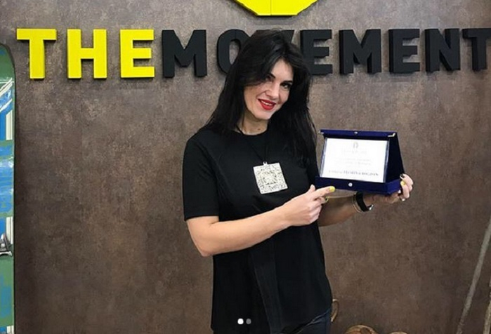 Florina, soţia prezentatorului TV Rareş Bogdan. Ea şi-a deschis o sală de sport ultramodernă în Nordul Capitalei.