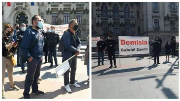 Protest de amploare în Craiova! Cu contractele suspendate, angajații Filarmonicii cer demisia managerului