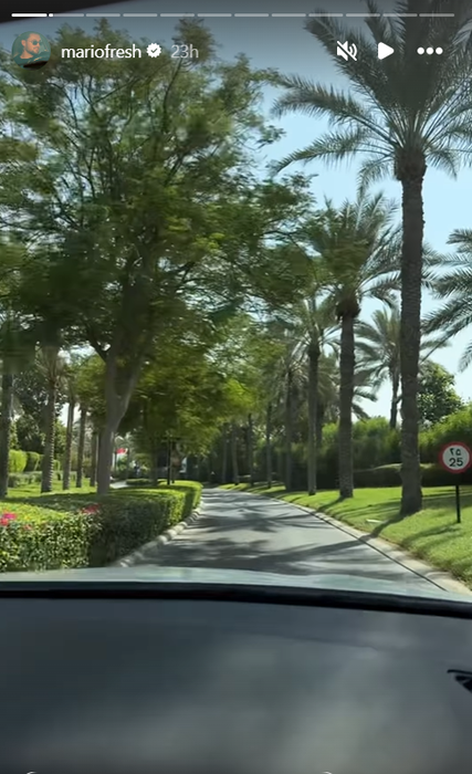 Mario Fresh, alături de familia lui în Dubai / Foto: Instagram