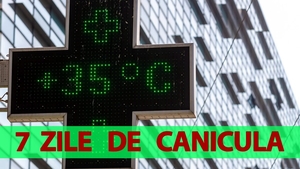 7 zile consecutive de caniculă în București, potrivit meteorologilor Weather Underground. Pe ce dată începe