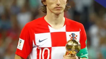 Luka Modric declarat jucătorul Mondialului: „Sunt mândru de tot ce am realizat în Rusia!”