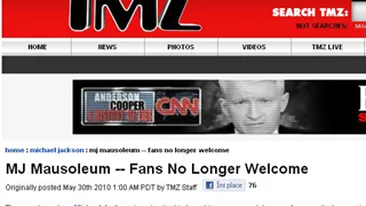 Fanii nu mai au voie la mausoleul lui Michael Jackson!