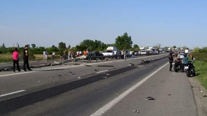 Trafic oprit pe Autostrada București – Pitești, în urma unui accident