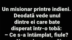 Bancul începutului de săptămână | Misionarul și indienii