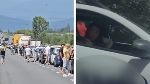 Panică în trafic! Un șofer teribilist a băgat în sperieți doi copilași