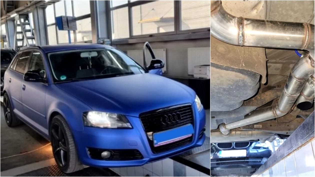 Un bărbat din Bacău a fost prins cu un buton secret în torpedoul unui Audi. Ce au decis inginerii de la RAR Bacău