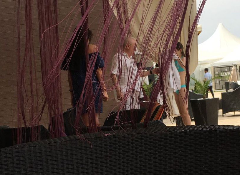 Irinel Columbeanu, Oana Cojocaru și Irinuca au fost împreună la piscină