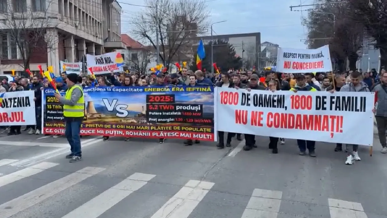 Minerii ajung la București. Nemulțumiri uriașe și protest în fața Guvernului