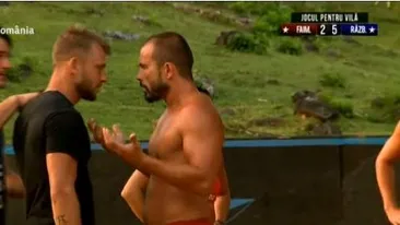 Exatlon, 8 noiembrie. Mirel Drăgan şi Ionuţ Jaguarul, la un pas să se ia la bătaie