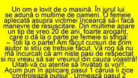 BANC | Toți la o parte! Am făcut cursuri de prim ajutor