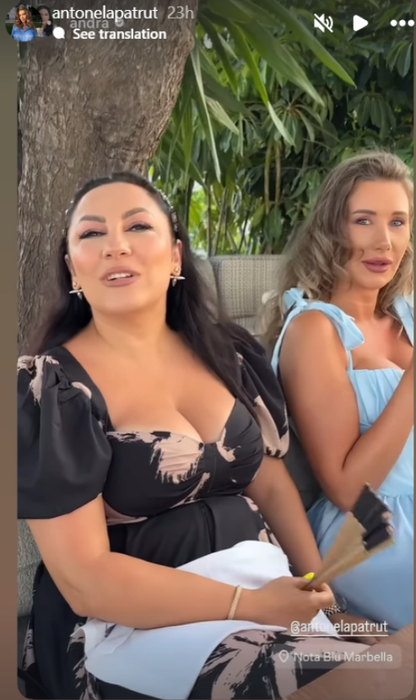 Andra și Antonela au petrecut împreună în Marbella /Foto: Instagram