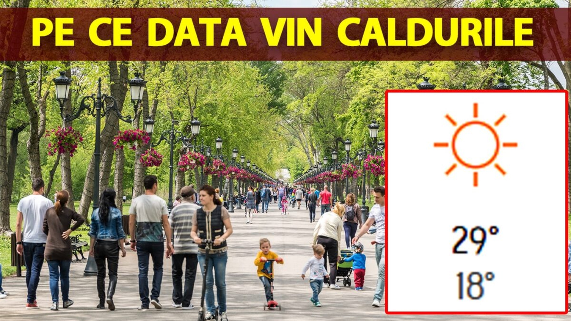 Meteorologii Accuweather anunță data exactă când vine primăvara cu adevărat în București și în celelalte orașe din România