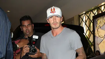 VIDEO David Beckham s-a intalnit cu soldatii romani din Afganistan