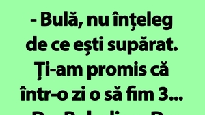 BANC | "Bulă, nu înțeleg de ce ești supărat. Ți-am promis că într-o zi o să fim 3"
