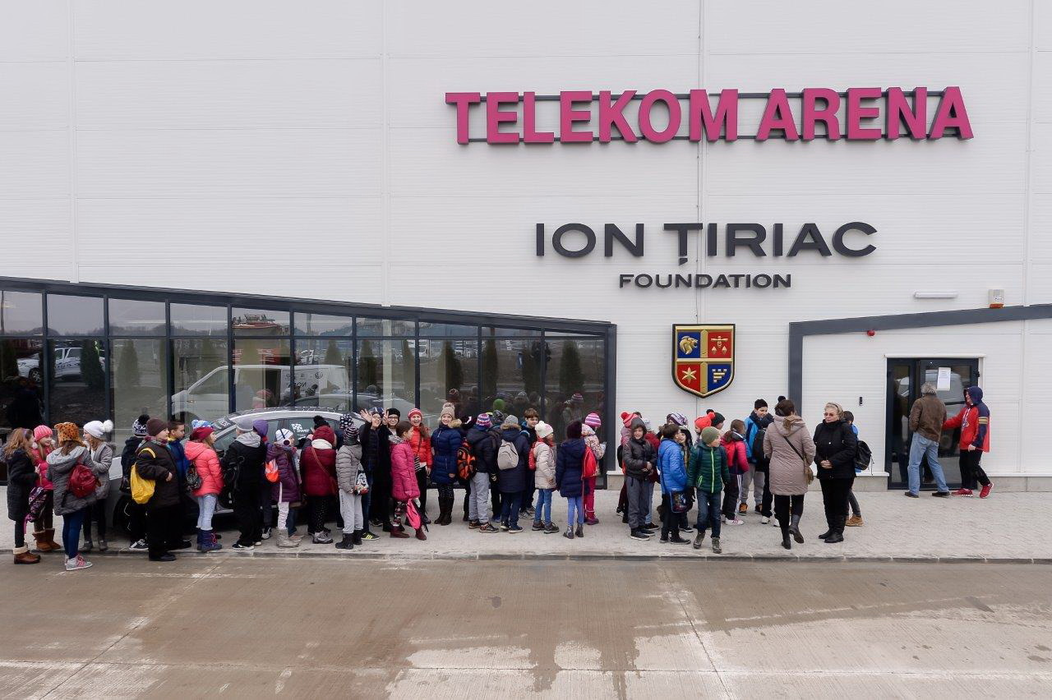 Acces gratuit la patinoarul Telekom Arena pentru copiii cu vârsta cuprinsă între 3 şi 5 ani