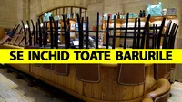 Se întâmplă în România! Noi restricții, începând de astăzi: Se închid toate barurile și restaurantele, în această localitate