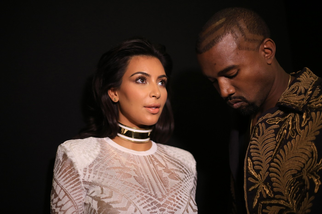 Kim Kardashian și Kanye West la Paris în 2015. Foto: Profimedia