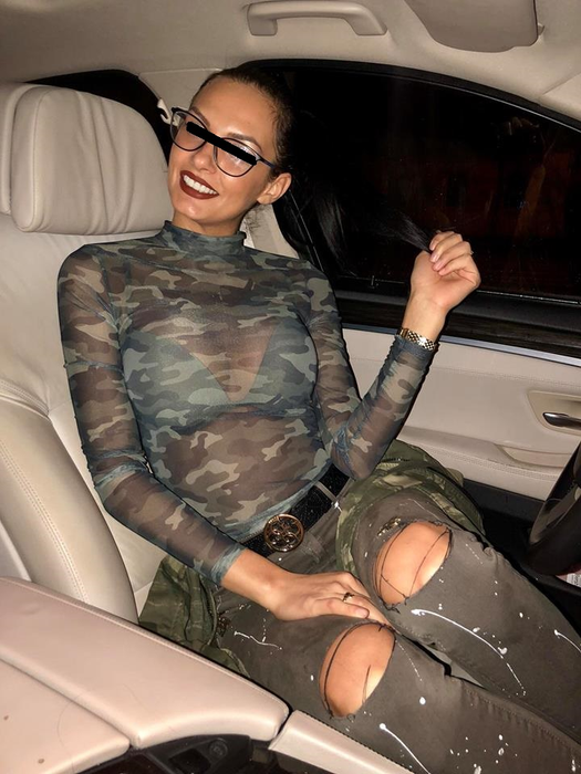 Fosta amantă a lui Culiță Sterp, surprinsă cu zonele intime la vedere. Outfit-ul provocator cu care a făcut senzație în club