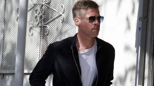 Brad Pitt nu mai e singur! Cea mai importantă femeie din viaţa lui s-a mutat cu el