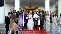 Andreea Bălan și George Burcea s-au cununat! Gafa făcută după nuntă a uneia dintre cele mai bune prietene ale artistei