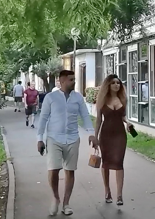 Roxana Vașniuc, alături de iubit