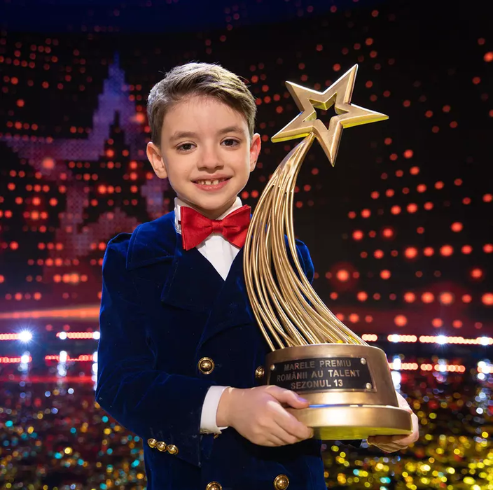 Cu ce se ocupă acum Rareș Prisăcariu, câștigătorul Românii au talent 2023. La doar 10 ani este un copil-minune