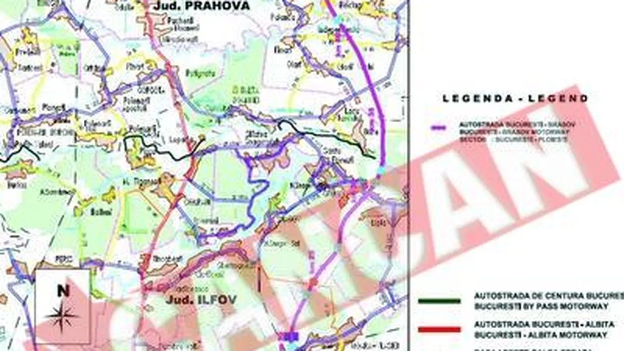 Pe unde va trece autostrada Bucuresti-Ploiesti