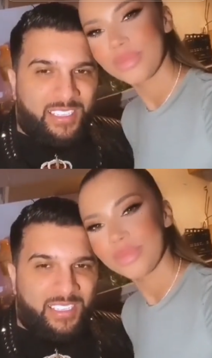 Soția lui Lele, alături de Tzancă Uraganu!(SURSA: TIK TOK.COM)