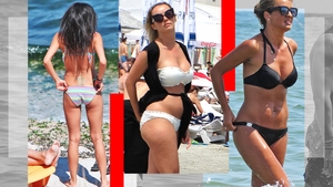 Top sexy-vedete de la noi, care au greșit mărimea slipului. Fanii de pe plajă au crezut că nu văd bine