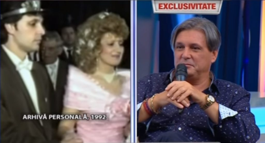 Cornel Galeș, în platoul unei emisiuni după moartea soției sale, Ileana Ciuculete © Kanal D