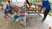 Au ieșit în parc la spart semințe, dar au fost imediat observați de polițiști. Cum au fost pedepsiți doi tineri