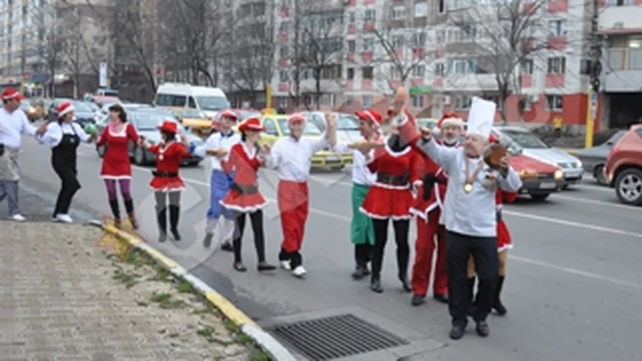 Au taiat porcul in mijlocul orasului Constanta!