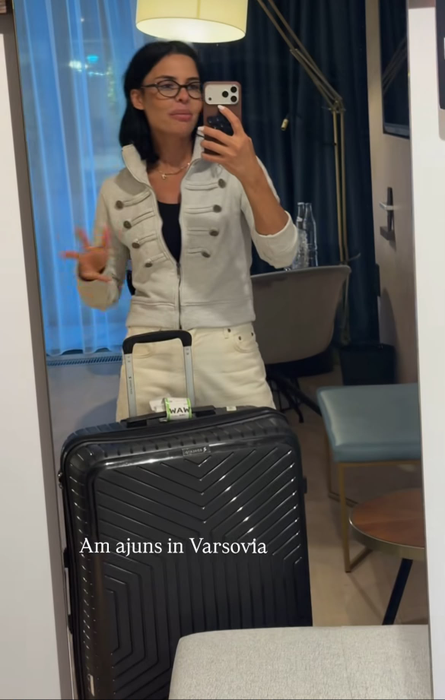 Andreea Popescu a mers la concertul lui Bad Bunny din Varșovia/ sursă foto: social media