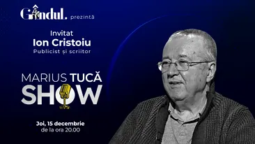 Marius Tucă Show începe joi, 15 decembrie, de la ora 20.00, live pe gândul.ro.