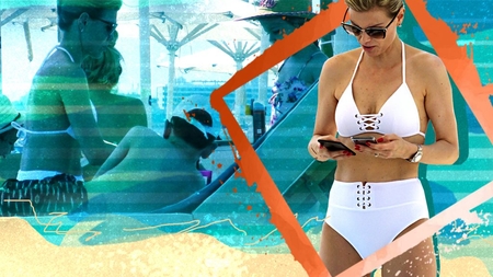 Fosta ”Blondy” a făcut ravagii pe ”plaja milionarilor” din Mamaia!