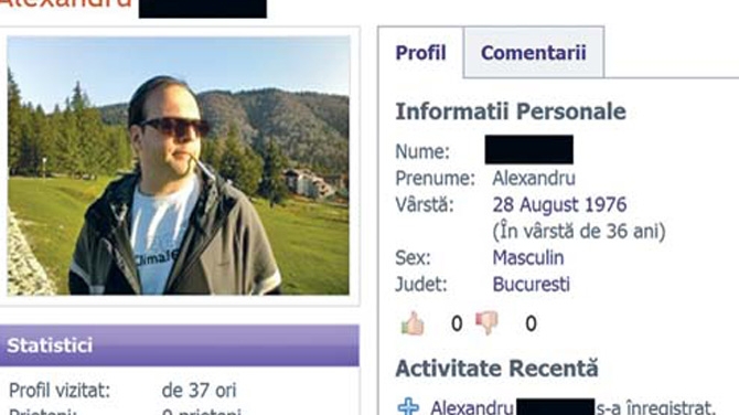 "Vaduvul vesel" al sopranei Roxana Briban vrea sa se insoare! A dat anunt pe un site de matrimoniale: "Sunt divortat, locuiesc singur, nu am copii. Prefer o tipa intre 35 si 40 de ani, insa si cele mai tinere sunt OK"