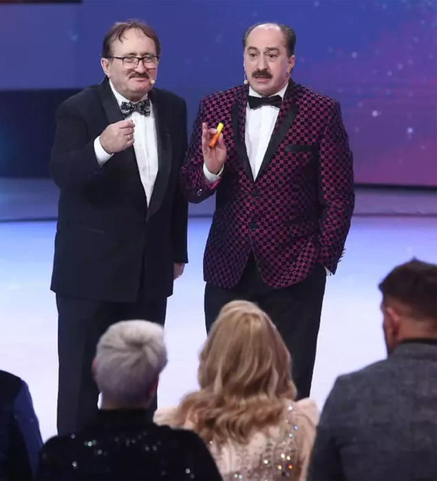 Romică Țociu și Cornel Palade, doi comedianți care nu pot lipsi din programele de televiziune cu mare audiență. Sursă foto: Facebook