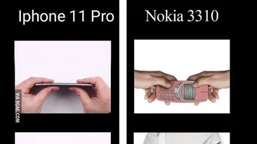 BANCUL ZILEI | Care este diferența dintre iPhone 11 Pro și Nokia 3310