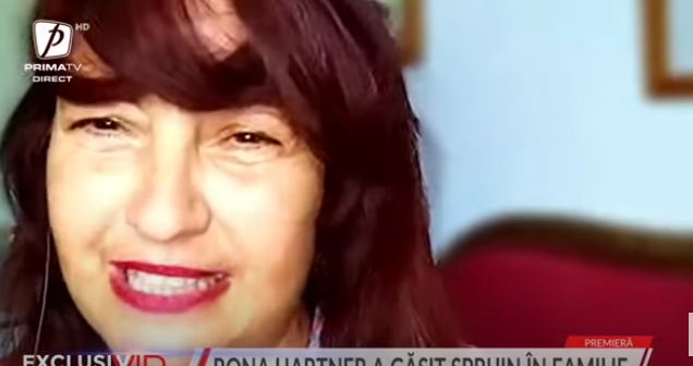 Ultimele imagini la TV, cu Rona Hartner în viaţă. N-a lăsat o secundă să i se vadă tristeţea pe faţă
