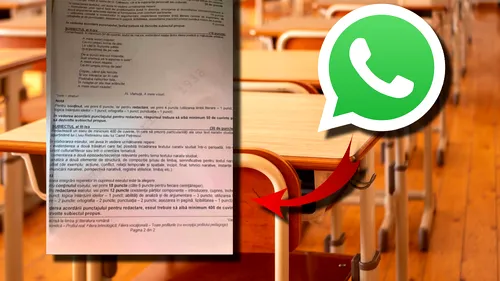 Subiectele la BAC au „scăpat” pe internet și au venit înapoi rezolvate pe Whatsapp. Scandalul ia amploare, a început ancheta