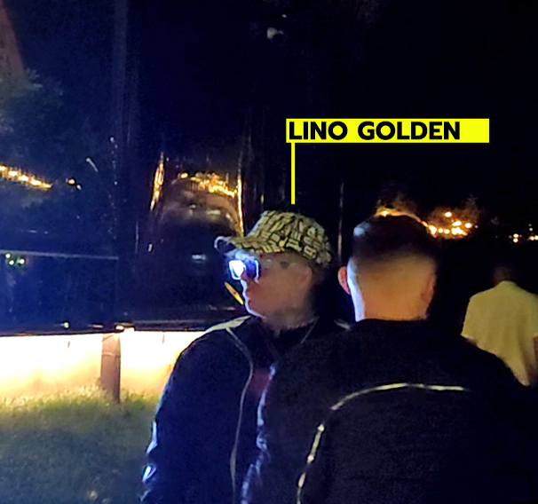 Lino Golden nu a zăbovit prea mult la Nuba (Foto: CANCAN.RO)